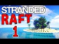 Minecraft STRANDED DEEP #1 with Vikkstar & Lachlan (Minecraft Survival Island)