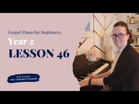 Walk-ups & Walk-downs in B | 'Victory in Jesus' | Gospel Piano Y2 L46
