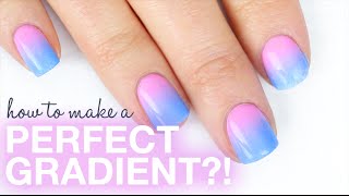 HOW TO DO A PERFECT GRADIENT ON YOUR NAILS!! || KELLI MARISSA