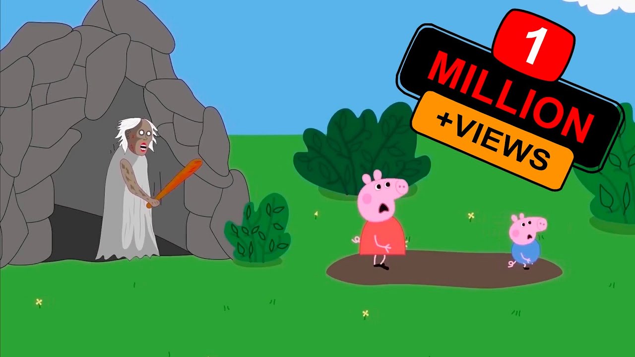 A Fun Day Turns Scary: Peppa and George Meet Zombie Granny! MAX