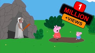 A Fun Day Turns Scary: Peppa and George Meet Zombie Granny! MQ
