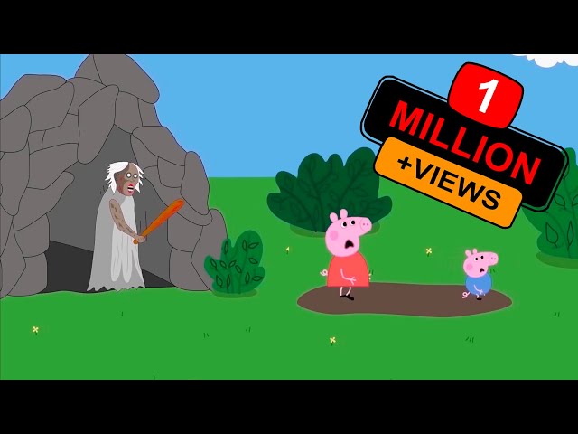 A Fun Day Turns Scary: Peppa and George Meet Zombie Granny! SD