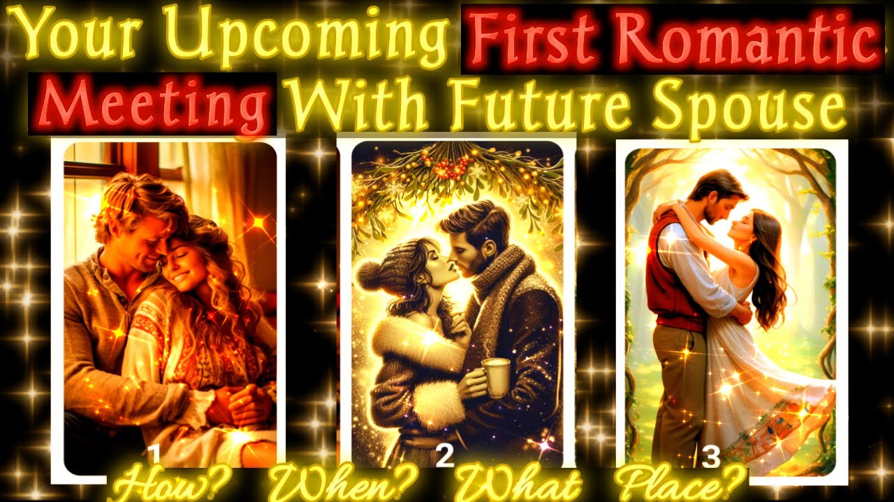 Your first meeting with future spouse How when where?Tarot reading Pick a card who will you marry