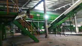 Municipal Solid Waste sorting plant by HCMSWRecycling - Beijing, China