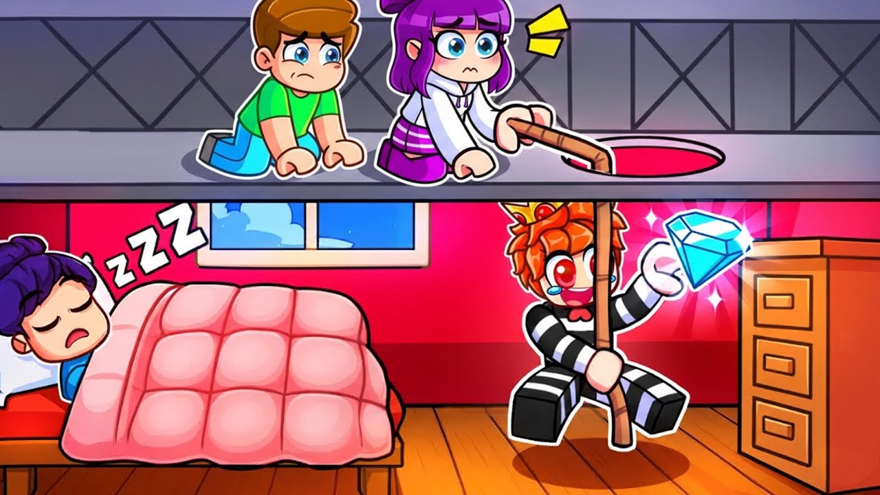 Wir Beklauen das HAUS, um in STEAL ROB THE HOUSE REICH zu werden!