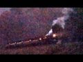 C571号機の力闘　SLやまぐち号 空転で立ち往生～再引き出し　2012.11.11