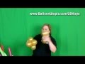 How To Make a Balloon Ball o Gold