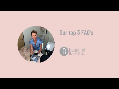 Fat Freezing (also known as CoolSculpting™️) - top 3 things you need to know.  Our top 3 FAQ's.