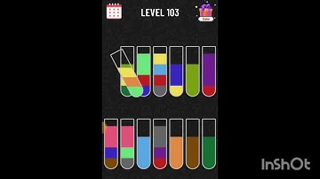 Water sort puzzle level 103 #gaming #games #gagamer #videos #viralvideo #gamelevel