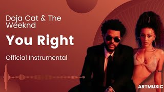 Doja Cat,The Weeknd - You Right (Official Instrumental)