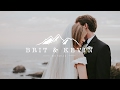 Gorgeous Elopement Wedding Video on Big Sur Point 16 Cliff  -  You Will Cry 100%