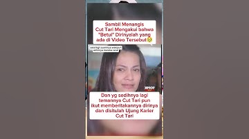 Sambil Menang!s Cut Tari akhirnya mengaku #shorts #cuttari #ariel #arielnoahterbaru #videoviral #fyp