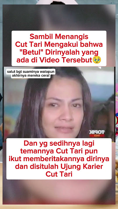 Sambil Menang!s Cut Tari akhirnya mengaku #shorts #cuttari #ariel #arielnoahterbaru #videoviral #fyp