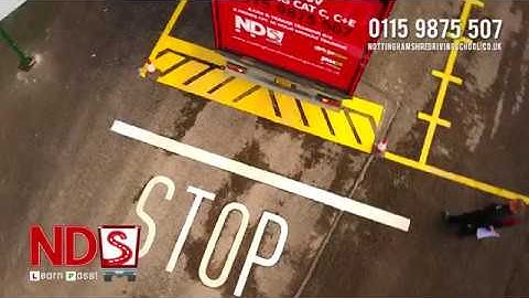 CATEGORY C+E REVERSE MANOEUVRE - Nottinghamshire Driving School