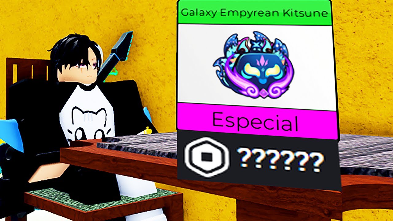 O QUE OFERECEM PELA KITSUNE GALAXY NO BLOX FRUITS