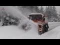 Unimog snow blower