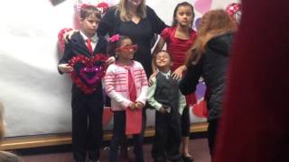Caze students and families celebrate Valentine’s Day at annual dance