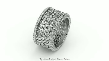 Modeled with Jewelry Cad Dream Software (Zw3d).By. Manuel Angel Pineiro Solsona.