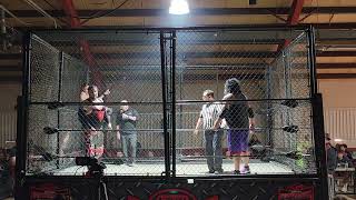 NERD vs Mega Mondo vs Benny "The Beast" Candela vs BoBo Brazil Jr (4-Way Cage Match) - IPW 5/11/24