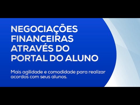 GESTOR, VEJA COMO HABILITAR AS NEGOCIAÇÕES ATRAVÉS DO PORTAL DO ALUNO - CERBRUM GESTÃO EDUCACIONAL