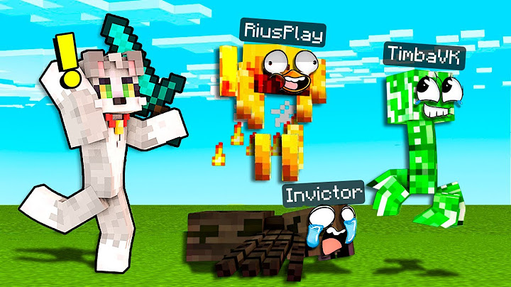 Nos ESCONDEMOS en MONSTRUOS de MINECRAFT 😂 EL ESCONDITE en MINECRAFT ACENIX con INVICTOR