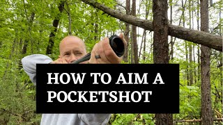 How to aim a PocketShot