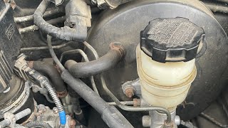 2001-04 Kia Rio Fuel and Brake Line Change Part 1