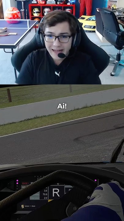 Ele achou que tinha me tirado da corrida até eu devolver o favor. 💥👀 #PlotTwist #iracing #porsche