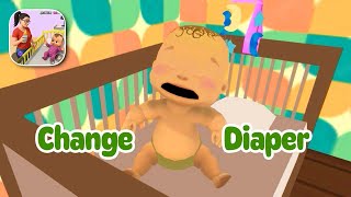 Mother Life Simulator Games - Single Mom Virtual - Change Diaper - iOS Android Gameplay