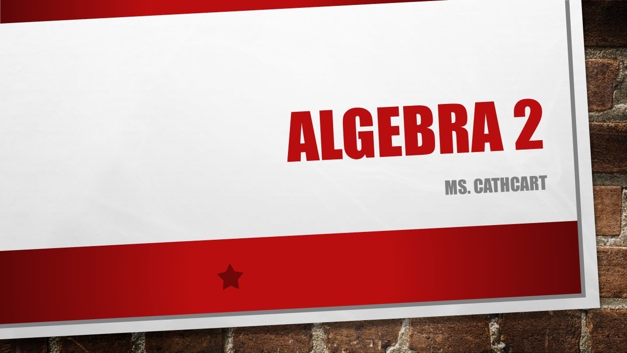Algebra 2 Solving Rational Equations - YouTube