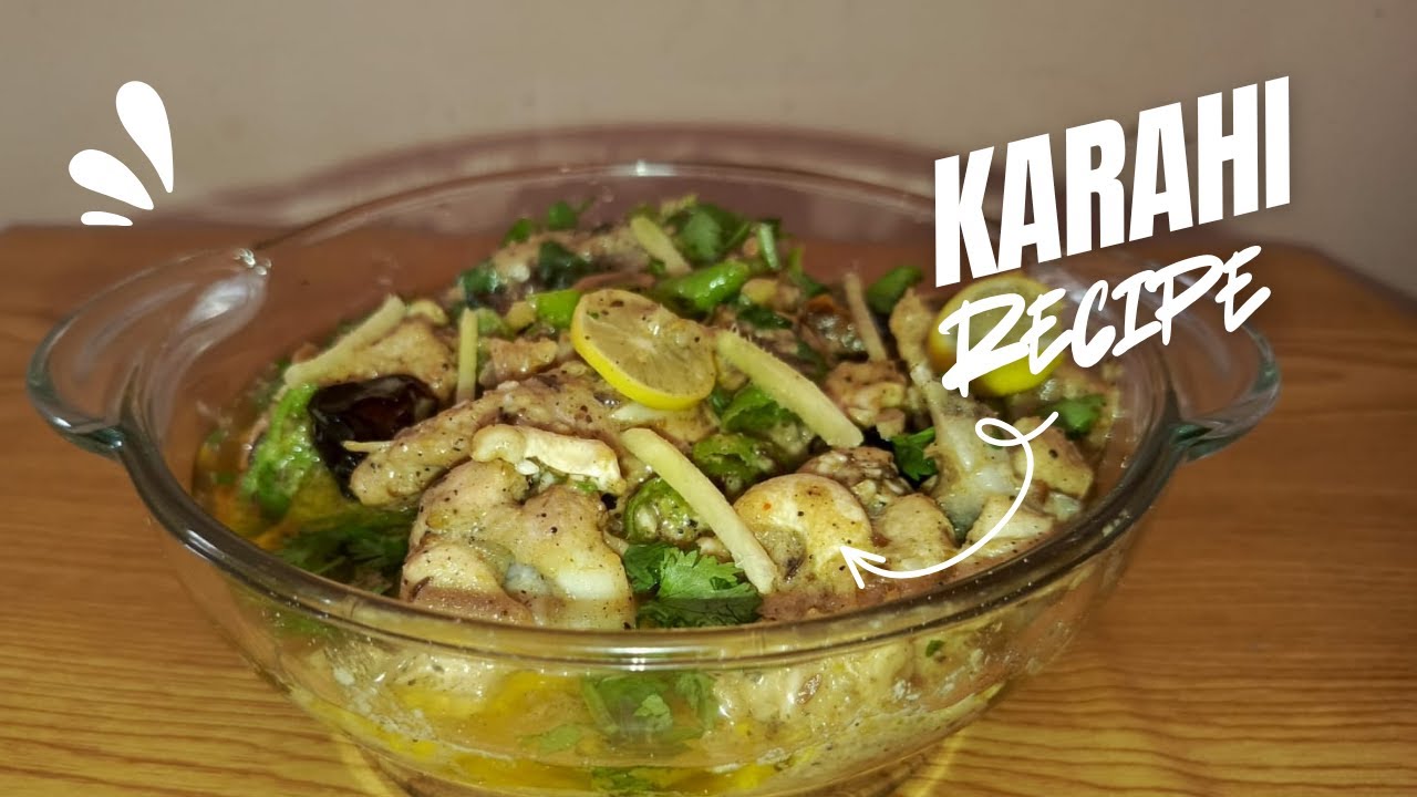 White Karahi Recipe | Lemon Paper Chicken - Creamy & Tangy Restaurant Taste