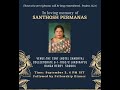 Memorial service in loving memory of  santhosh permanas