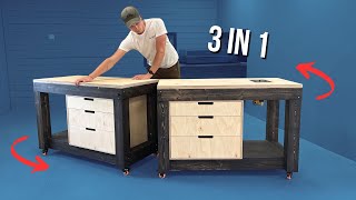 The Transforming Workbench / Assembly Table / Router Table