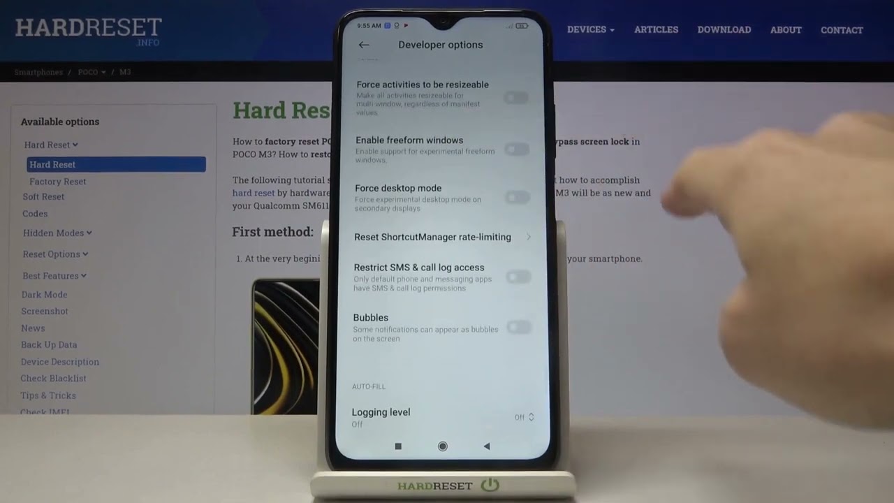 POCO M3: Entwickleroptionen freischalten – Einfache Anleitung