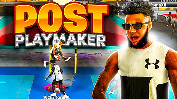 I FINALLY MADE A POST PLAYMAKER ON NBA 2K21 THIS BUILD GETS CRAZY CONTACT DUNKS + BEST DUNK PACKAGES