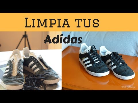 Video: 3 formas de limpiar las gacelas Adidas