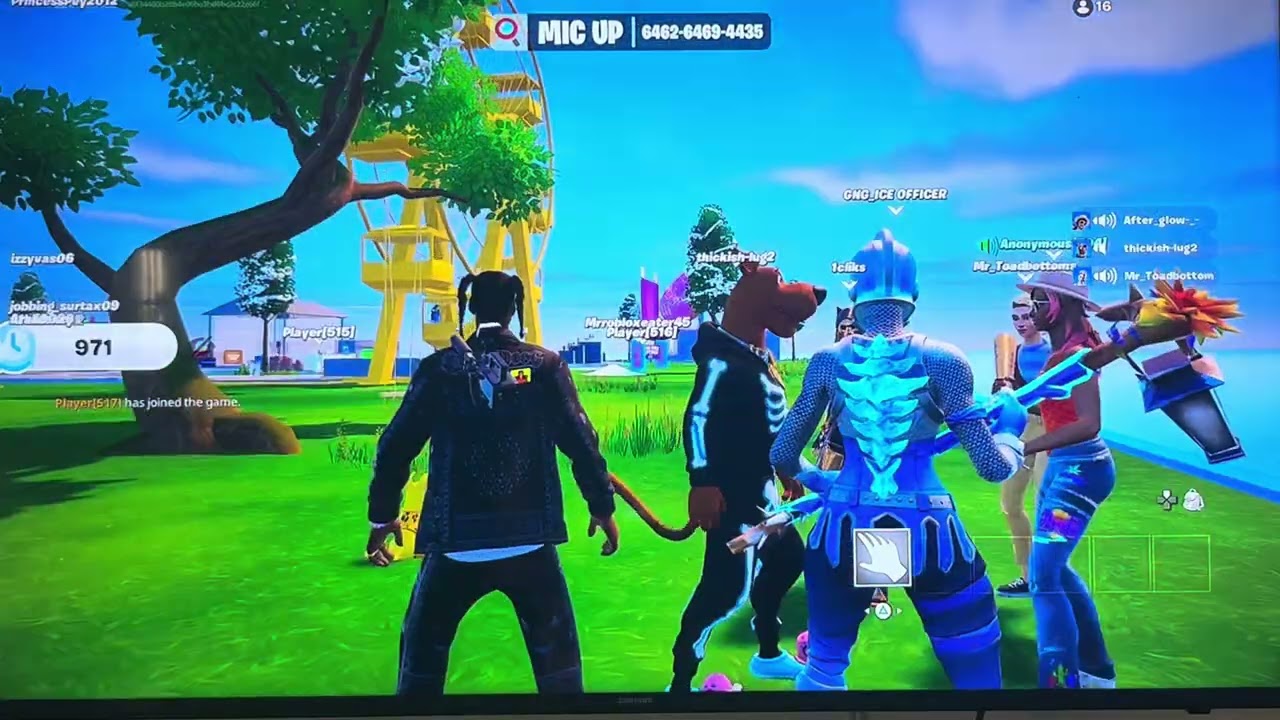 Seeing if anyone wants to be part of￼  Fortnite friend group/ it didn’t go well