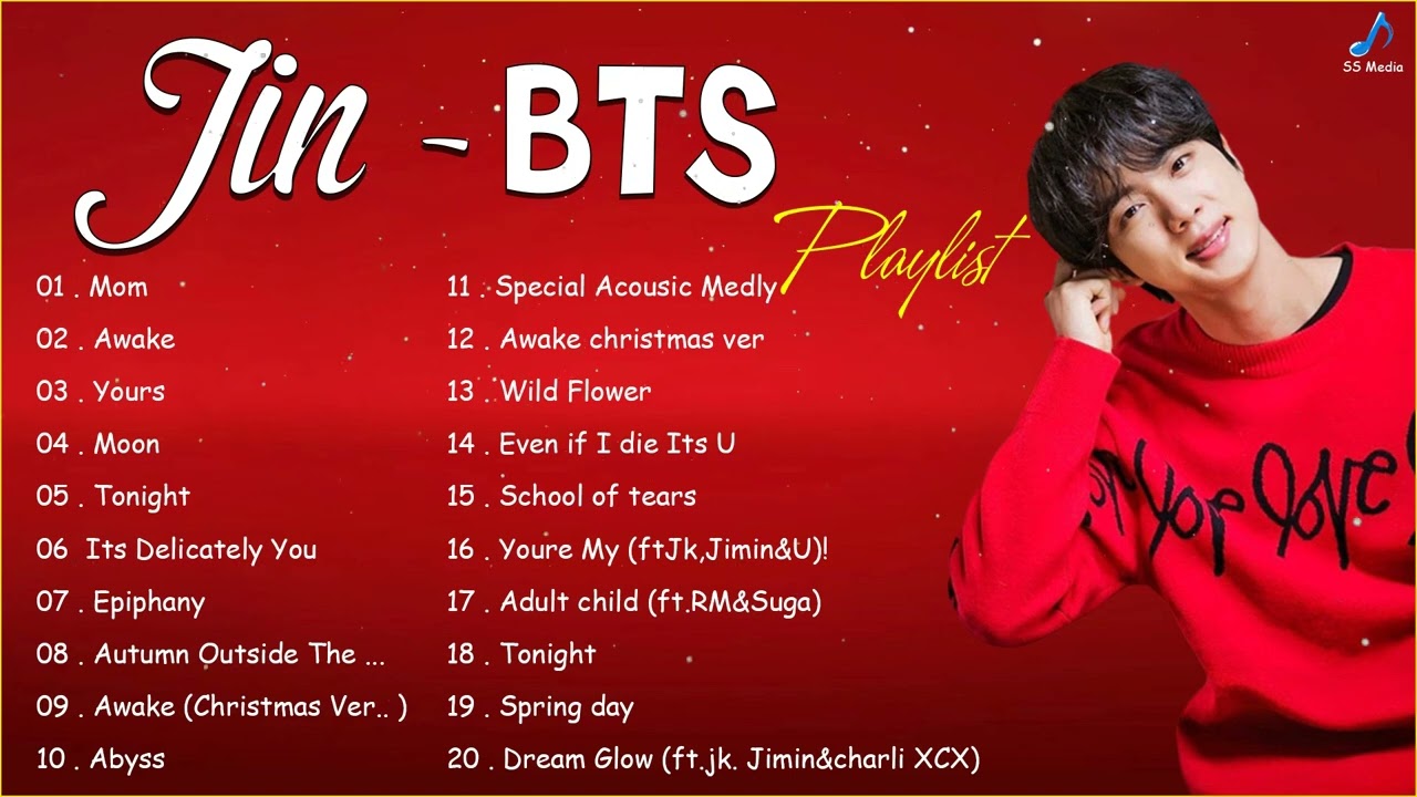 Jin-BTS Christmas 2023 🎅Jin-BTS ベスト クリスマス ソング 🎅 BTS