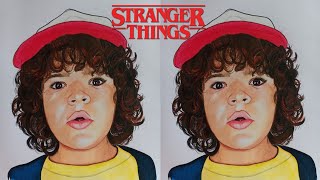 Drawing Dustin (Gaten Matarazzo) | Stranger Things