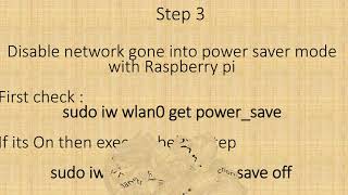 How to disable Raspberry pi Sleep mode, blank or dim mode or network power saver mode