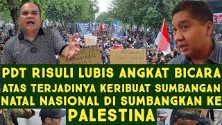 Download Lagu RISULI LUBIS ANGKAT BICARA ATAS KERIBUTAN SUMBANGAN NATAL YANG DI KASIH KE PALESTINA OLEH MARUARAR MP3