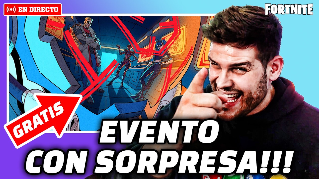 ✅Consigue una PANTALLA de CARGA MAÑANA en el MINI EVENTO 😱  #epicpartner  #directo #fortnitedirecto