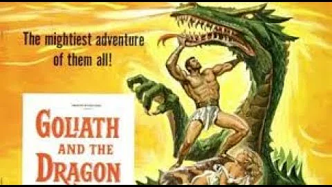 GOLIATH and the DRAGON trailer, 1959. MARK FOREST. English.
