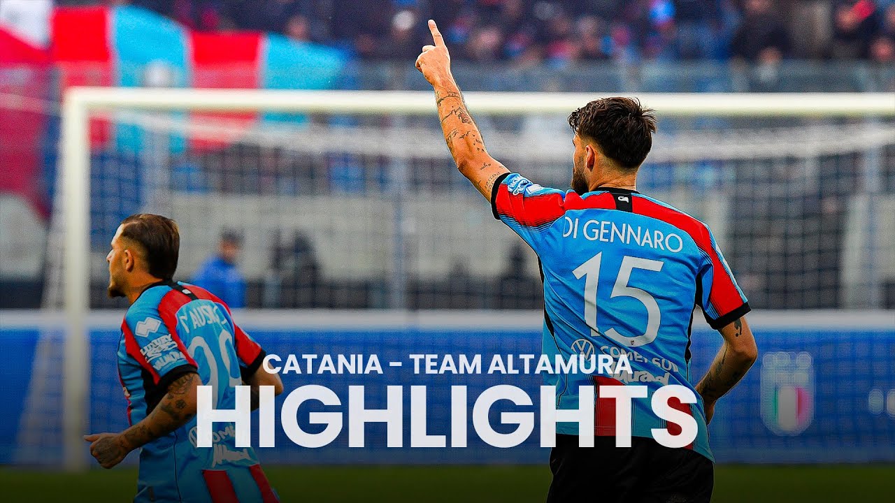 Serie C Sky Wifi | Girone C - Giornata 13 I Catania-Team Altamura 2-0