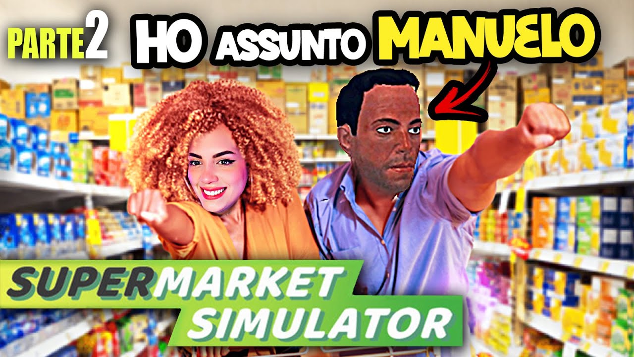 MANUELO ruba i SOLDI dalla CASSA?! | Supermarket Simulator