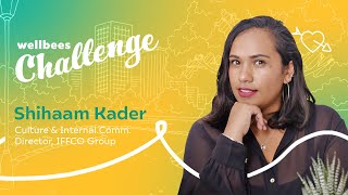 Shihaam Kader, Iffcowellbees Challenge
