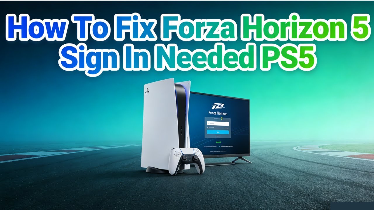 How To Fix Forza Horizon 5 Sign In Needed PS5