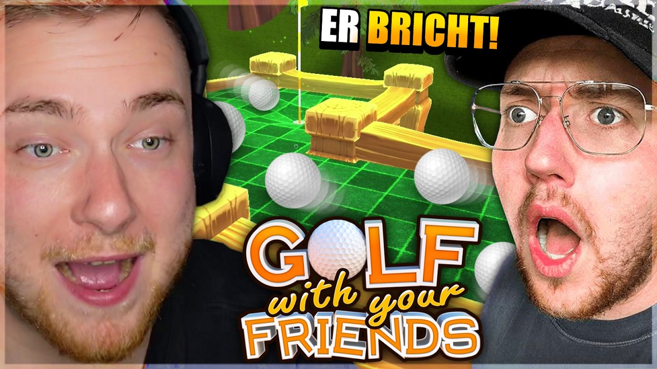 ⛳ ES KRACHT EXTREM! 🤣 Golf vs Zarbex, Kroko, Eli & Ali 🔥 | SolutionPlayz