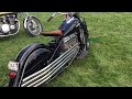 1941 Indian 4 Four Organ Pipe Exhaust 360 Degrees Walk Around the Motorcycle