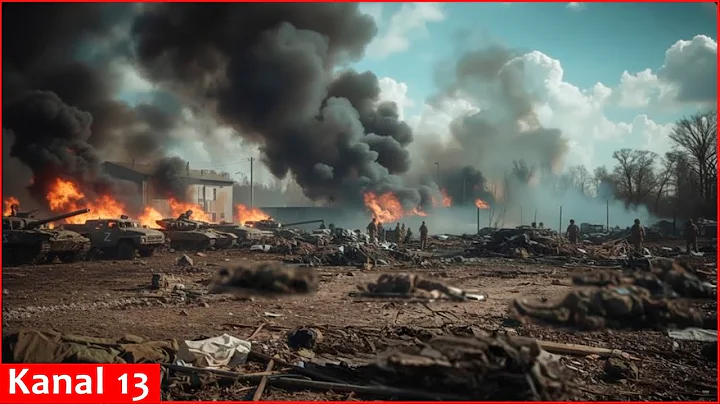 The Huliaipole disaster of Russian army: surrounding areas are full of burnt equipment and b*dies
